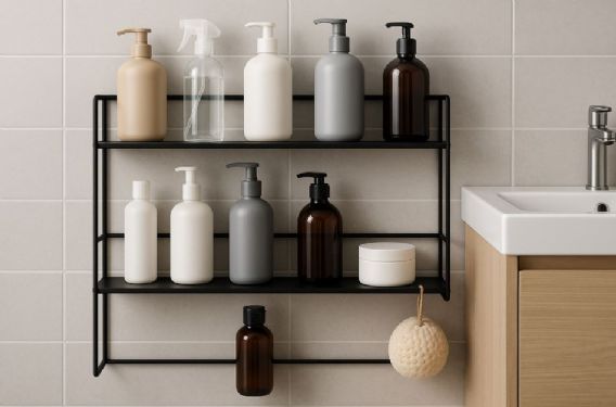 衛浴瓶瓶罐罐不再亂！教你打造整潔無亂的衛浴空間